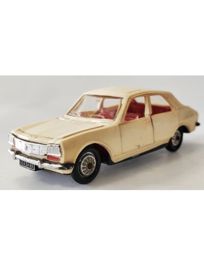 PEUGEOT 504 BLANCHE NOREV PLASTIQUE 1/43 SANS BOITE