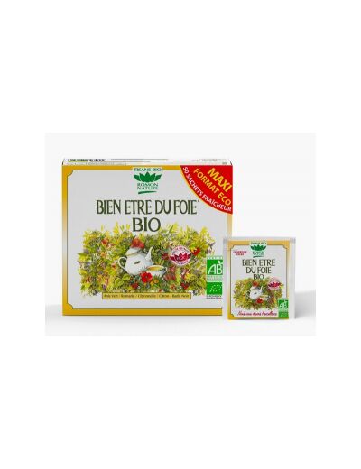 Tisane Bien être du foie 50 sachets 80g