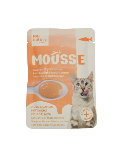 BUBI NATURE, Mousse au saumon - 50g