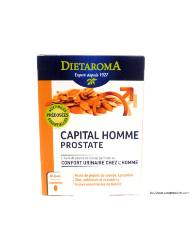 Capital homme prostate - 60 capsules