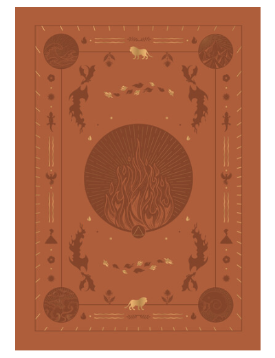 Grimoire vierge Feu