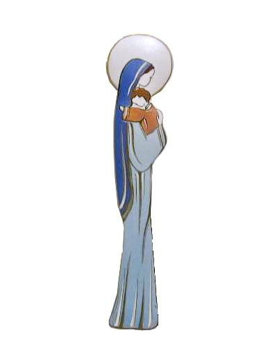 Notre Dame de la Route (grès) 37cm - EMAUX DU LIBAN
