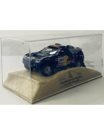 VOLKSWAGEN RACE TOUAREG PARIS DAKAR 2006 N°301 1/43 BOITE D'ORIGINE