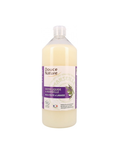Recharge du Savon de Marseille liquide Olive et Lavande 1 litre