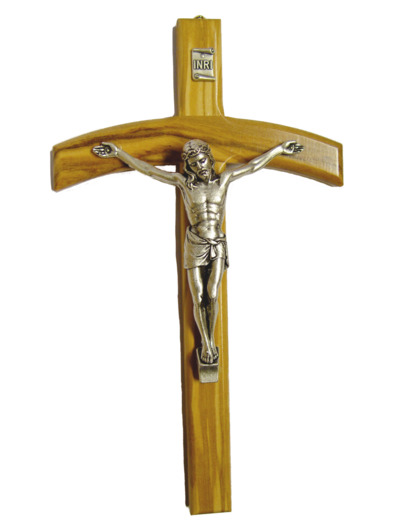 Crucifix en Bois Arc 20cm