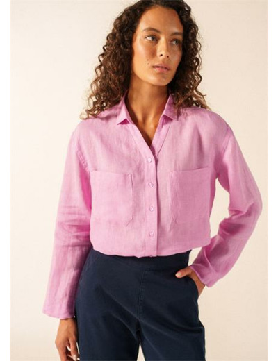 Chemise Charlène Manches 3/4 en lin