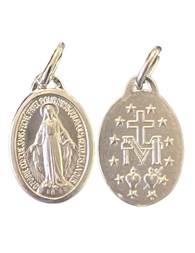 Médaille 17mm en Argent 925 - MIRACULEUSE