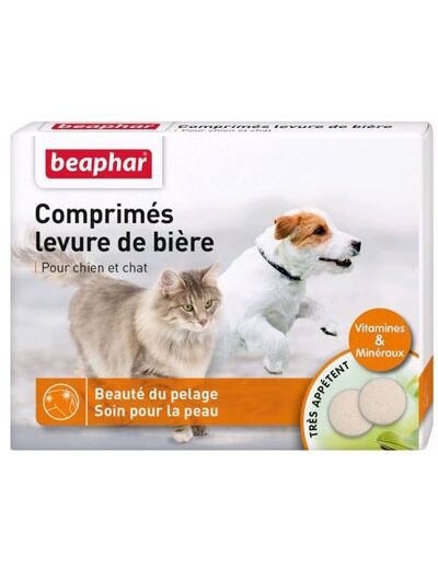 Comprimés de levure de bière chien et chat - x100