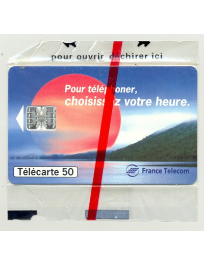 TELECARTE NSB 50 UNITE 11/94 SOLEIL ROUGE 2 F526A