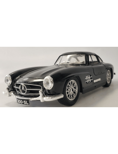 MERCEDES-BENZ 300 SL 1954 NOIR BURAGO 1/24 SANS BOITE