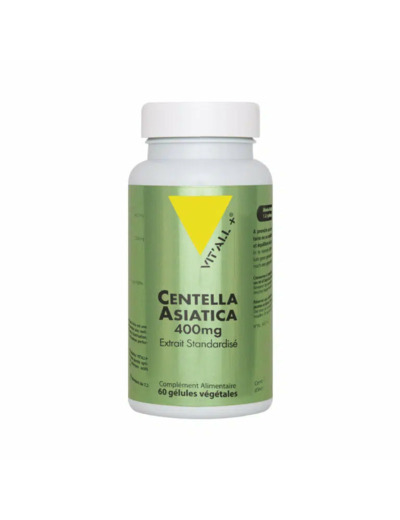 Centella Asiatica Extrait 400mg-60 gélules végétales-Vit'all+