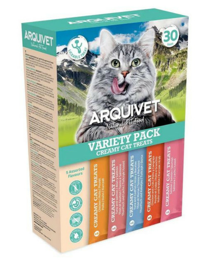 ARQUIVET, Pack Creamy pour chat - 30pcs