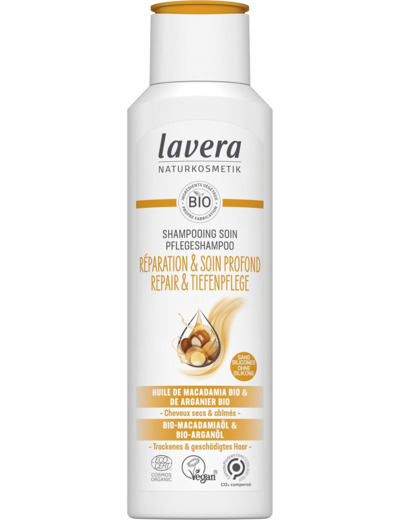 SHAMPOOING REPARATEUR CHEV ABIMES 250ML Lavera