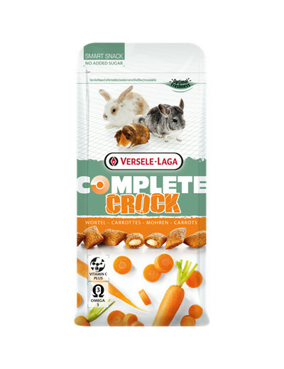 Crock Complete fourré à la carotte tous rongeurs - 50g
