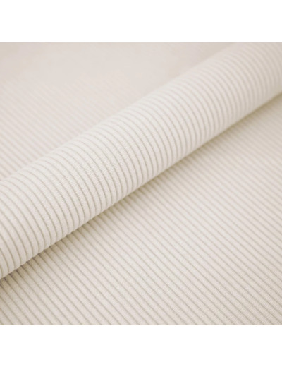 Velours cotelé cord ecru 205.13 laize 142cm 45000 tours