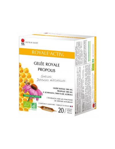 Royale'Activ Bio-20 ampoules-Vecteur santé