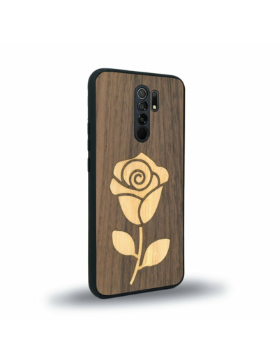 Coque Xiaomi Redmi 9 - La rose