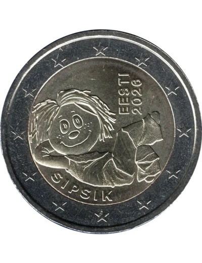 ESTONIE 2026 2 EURO SIPSIK UNC