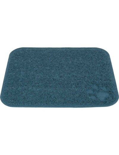 TRIXIE, Tapis pour bac à litière BLEU - 37 × 45 cm