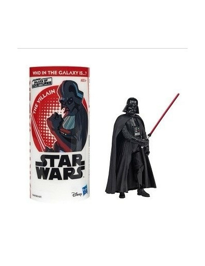 FIGURINE DARTH VADER STAR WARS GALAXY OF ADVENTURES de chez HASBRO