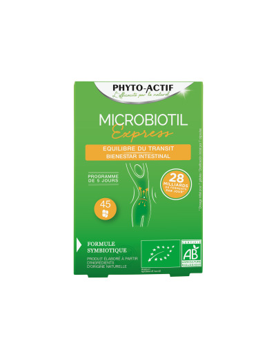 Microbiotil Express 45 gélules Confort intestinal