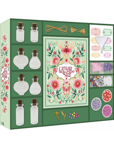 L'ATELIER DES FEES - COFFRET AVEC ACCESSOIRES