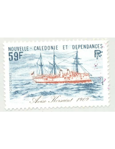 NOUVELLE-CALEDONIE N460 YT 460 BATEAUX ANCIENS OBLITERE