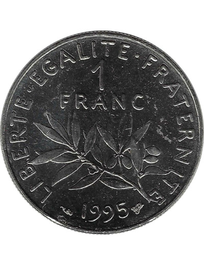 FRANCE 1 FRANC ROTY 1995 SUP/NC