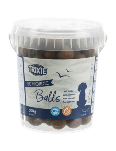 TRIXIE BE NORDIC, balls au saumon - 500g