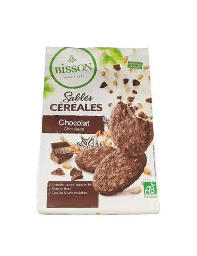 Sablés Céréales Chocolat 200g Bio