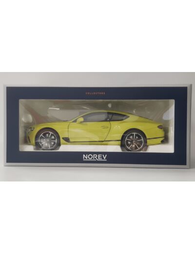 BENTLEY CONTINENTAL GT 2018 RADIUM NOREV 1/18 BOITE D'ORIGINE NEUF