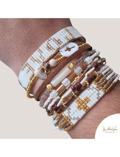 BRACELET MANCHETTE POSITIV LOVE