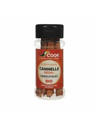 Cannelle Bio en bâtons-12g-Cook