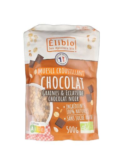 Muesli Croustillant Chocolat 500g Bio