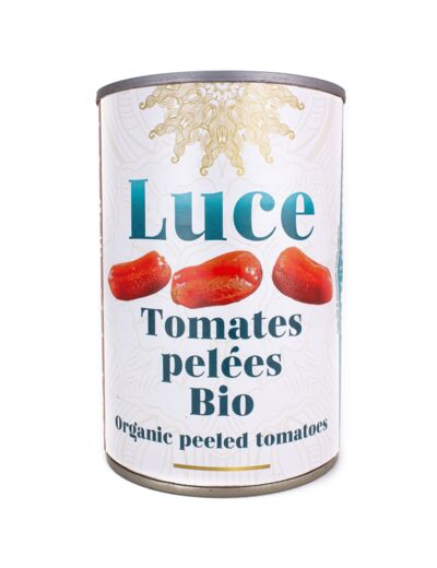 Tomates Pelées Bio 400g