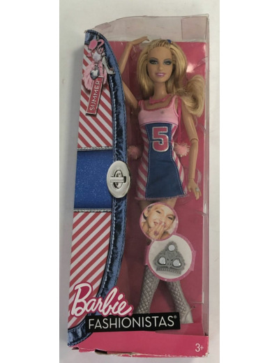 BARBIE FASHIONISTAS SUMMER X2276 BOITE ABIMEE