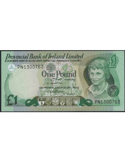 IRLANDE DU NORD 1 POUND 1 JANVIER 1979 SERIE PN NEUF