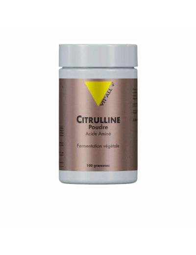 Citrulline Poudre 100 % Pure-100g-Vit'all+