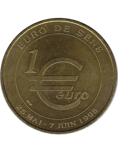 EURO TEMPORAIRE 1 EURO DE SENS 1998 UNC