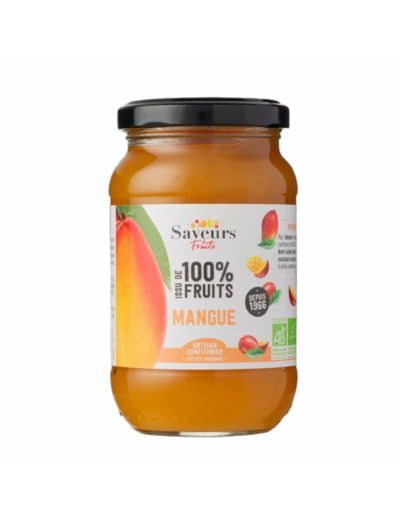 Préparation de Mangues 100% Fruits Bio-310g-Saveurs et Fruits