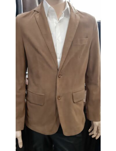 ELY BLAZER HOMME CH7VRE VELOURS camel