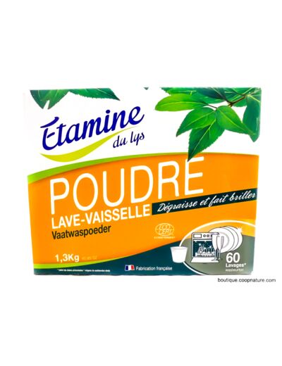 Poudre Lave-vaisselle Ecocert 1,3kg