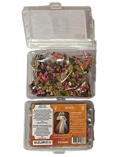 Encens en Grains Jésus - Boite transparente de 50gr