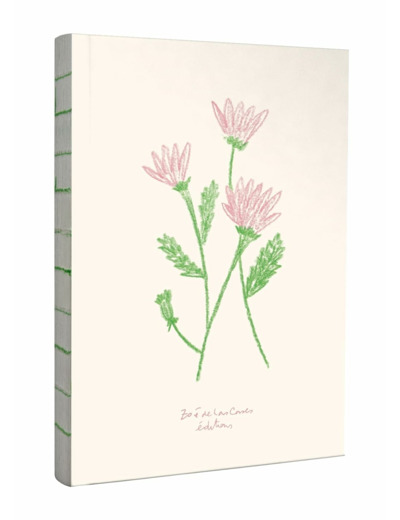 CARNET MOYEN FLEURS, DE ZOE DE LAS CASES