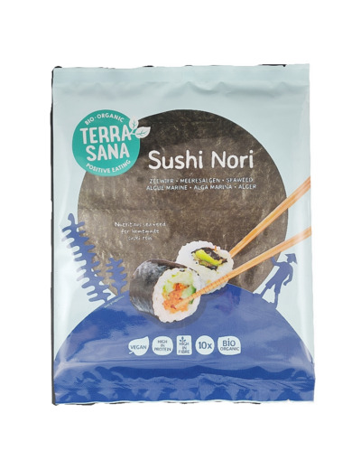 Feuilles Nori Grillé 25g Bio