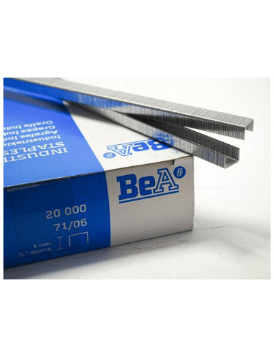 Agrafes BEA type 71 6mm - Par 20 000 B10000099