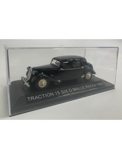 CITROEN TRACTION 15 SIX D MALLE RAOUI 1950 1/43 BOITE