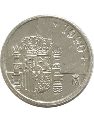 ESPAGNE 1 PESETA 1990 SUP/NC