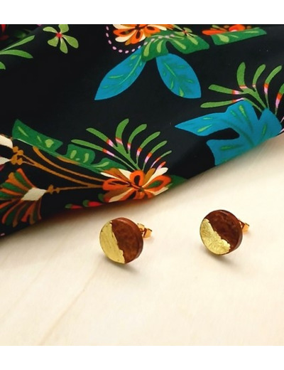 BOUCLES D'OREILLES Dorée
