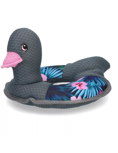 Canard Jouet rafraîchissant pour chien CoolPets Ring O'Ducky Fleurs